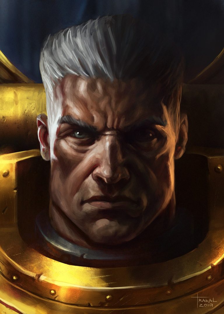 Rogal Dorn by Salvador Trakal 