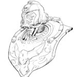 Salamander Space Marine by Rayph Beisner (rayph | beisnerrayph | Thunder Brush)
