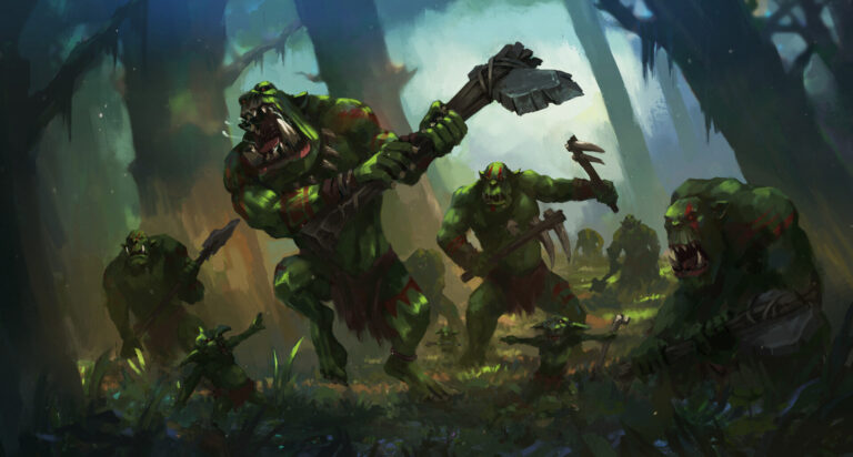 Savage Orcs by Matt Hancox 