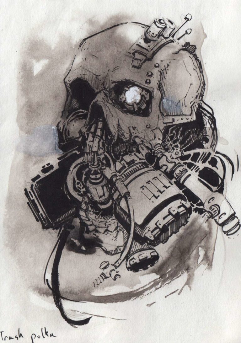 Servo-Skull by Thomas Elliott 