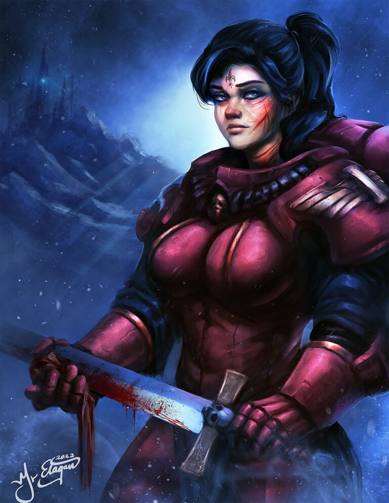 Sister of The Bloody Rose by Mr Elagan 