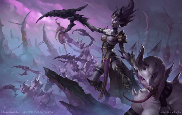 Slaanesh Summon Army by Alexey Kruglov 