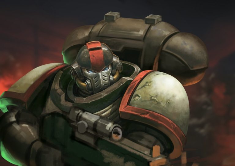 Space Marine by Tanawat Muninnimit 