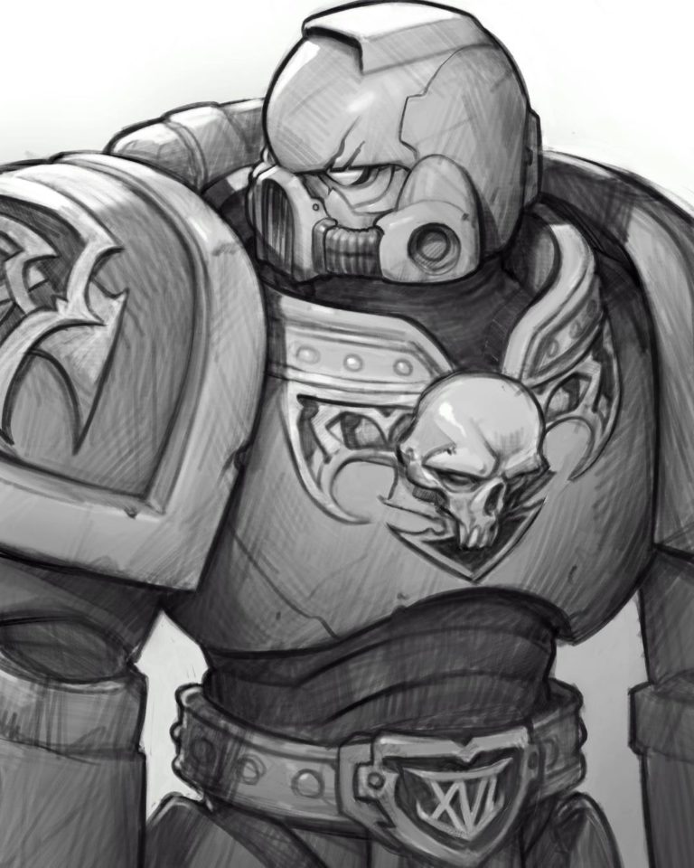Space Marine by Adam Ryoma Tazi 