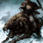 Space Wolf on Thunderwolf by Alex Boyd