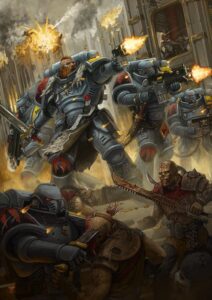 Space Wolves: The Cleaning by Samuel Bourguignon