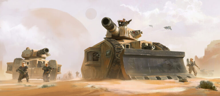 Tallarn Desert Raiders by Matt Hancox 