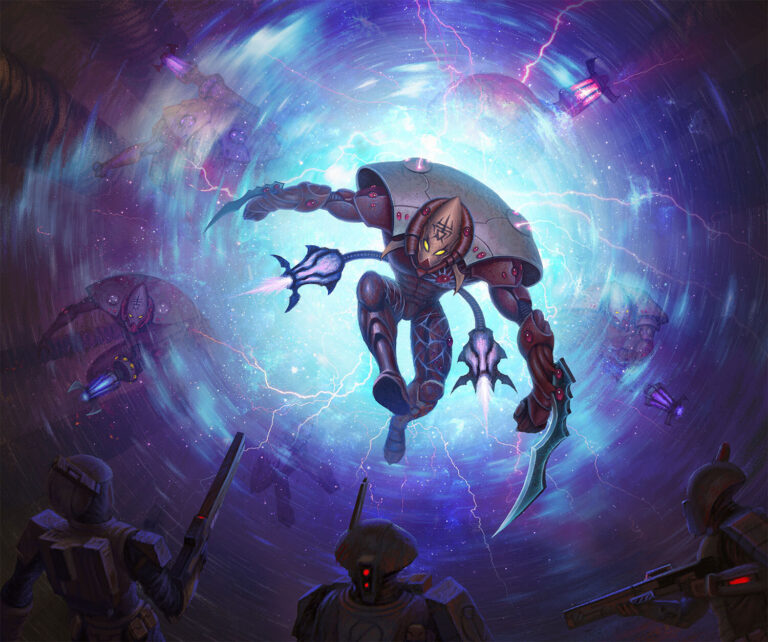 Talyesin’s Spiders by Alexandr Elichev 