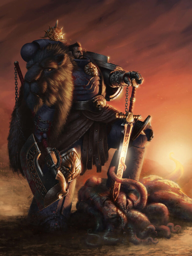 The Black Lion by Daniel Rosa Tauroni 