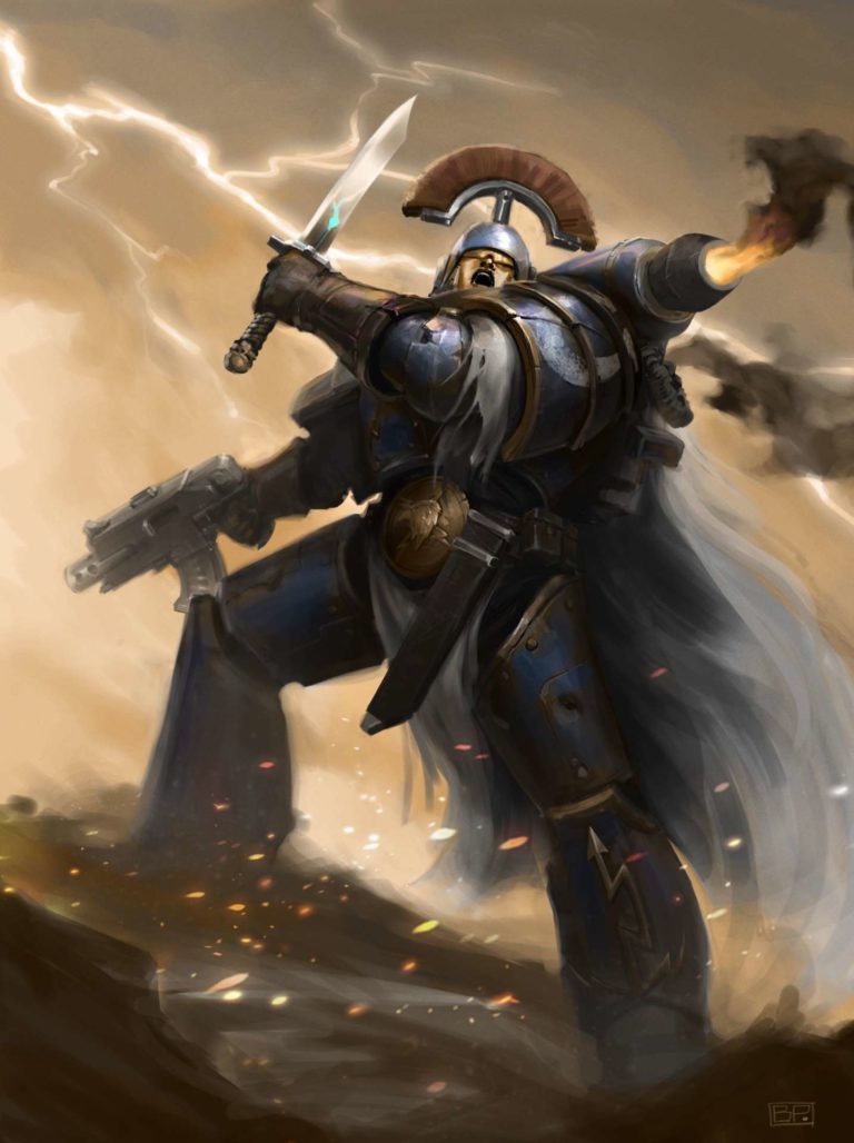 Thunder Warrior by Victor Kevruh 