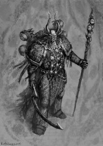 Tzeentch Sorcerer by Rotaken