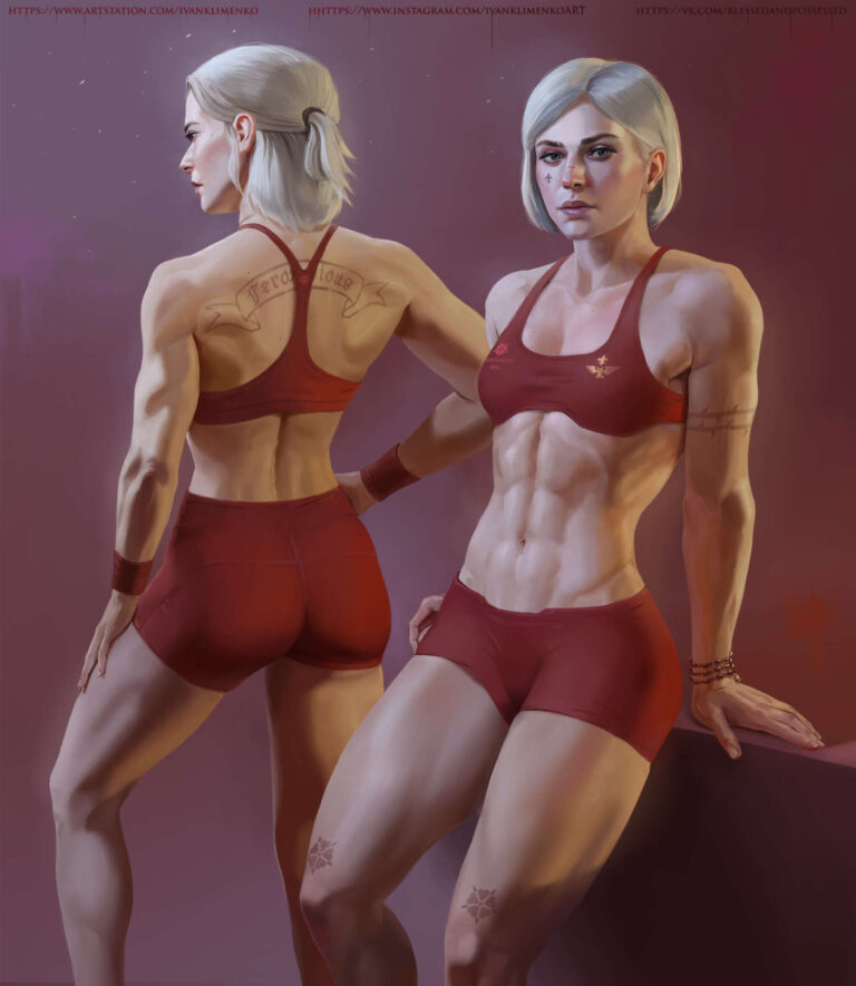 Adepta Sororitas Workout by Ivan Klimenko 