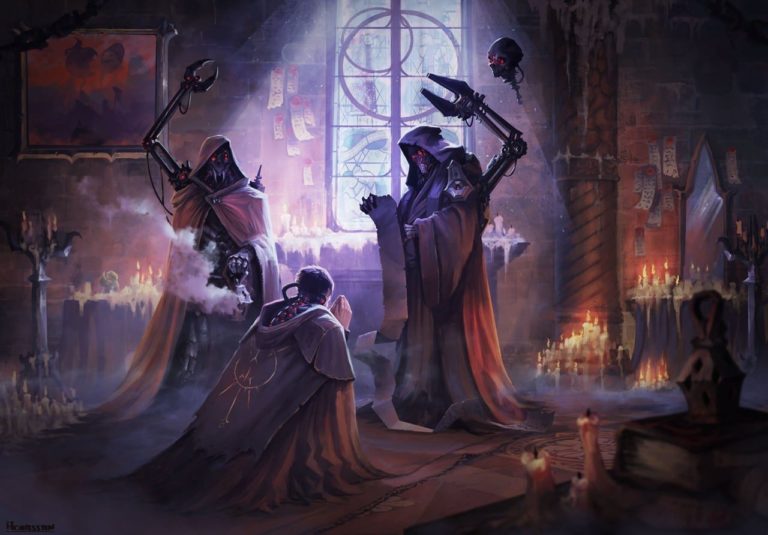 Adeptus Mechanicus by Guillaume Bougeard 