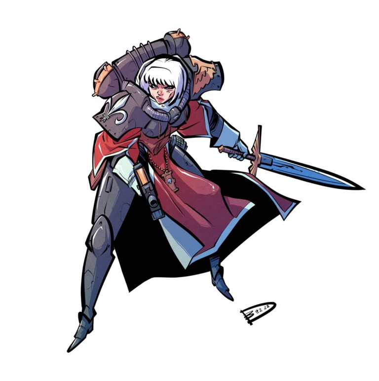Battle Sister by Dan Boultwood 