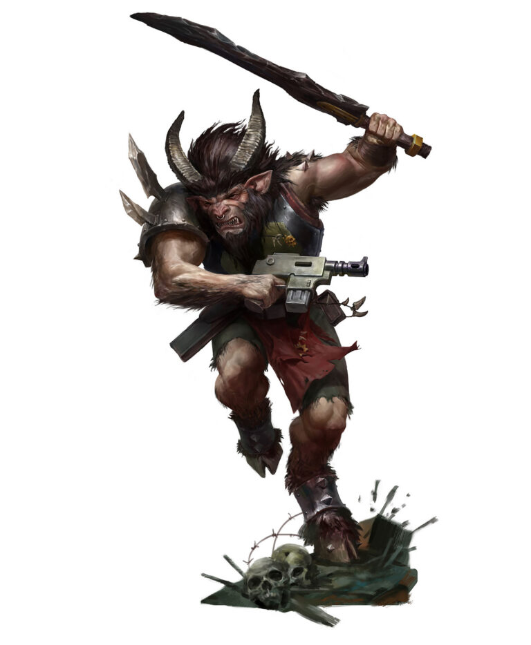 Beastman by Artur Nakhodkin 