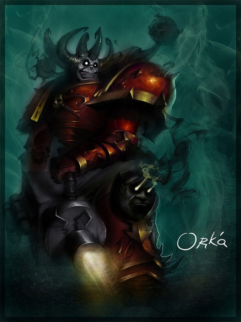 Chaos Space Marine by Dmitry "Ork" 
