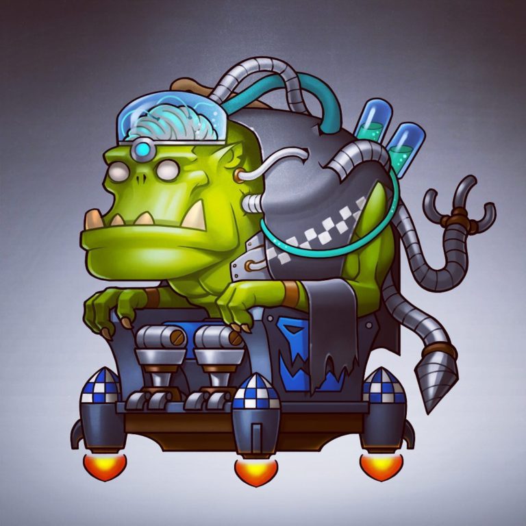 Deathskulls Mekboy by Ao Zhipeng 