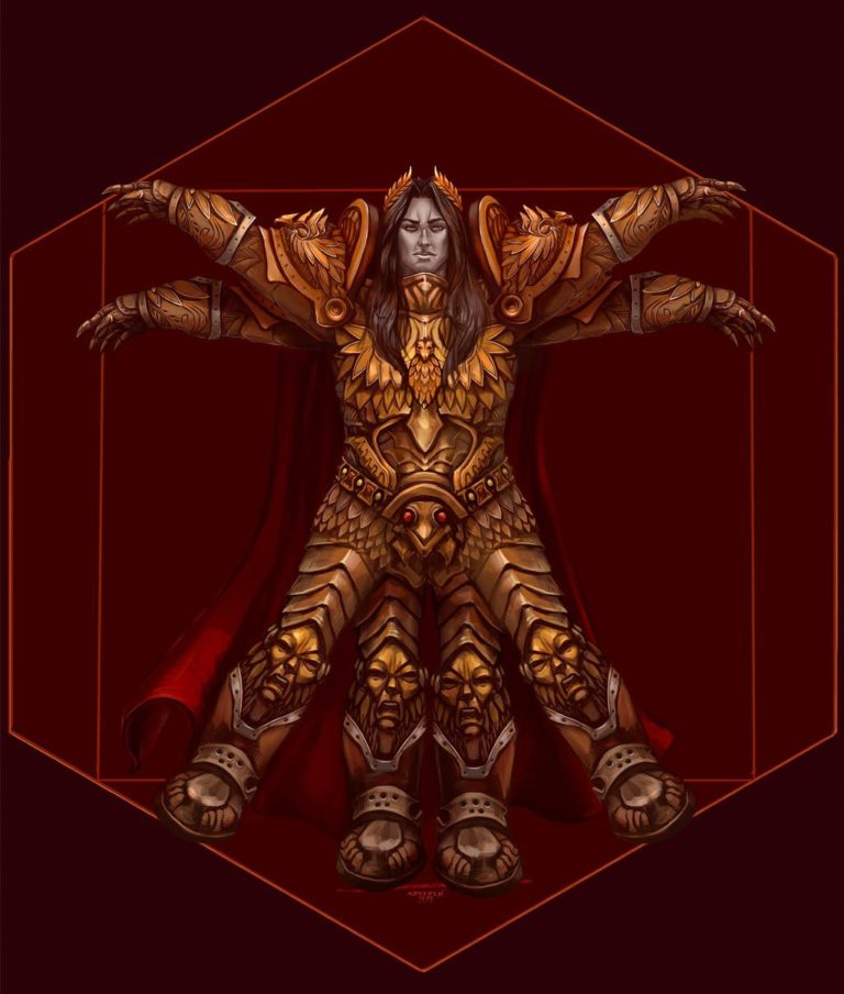 Emperor of Mankind by Anastasya Tserkovskaya 