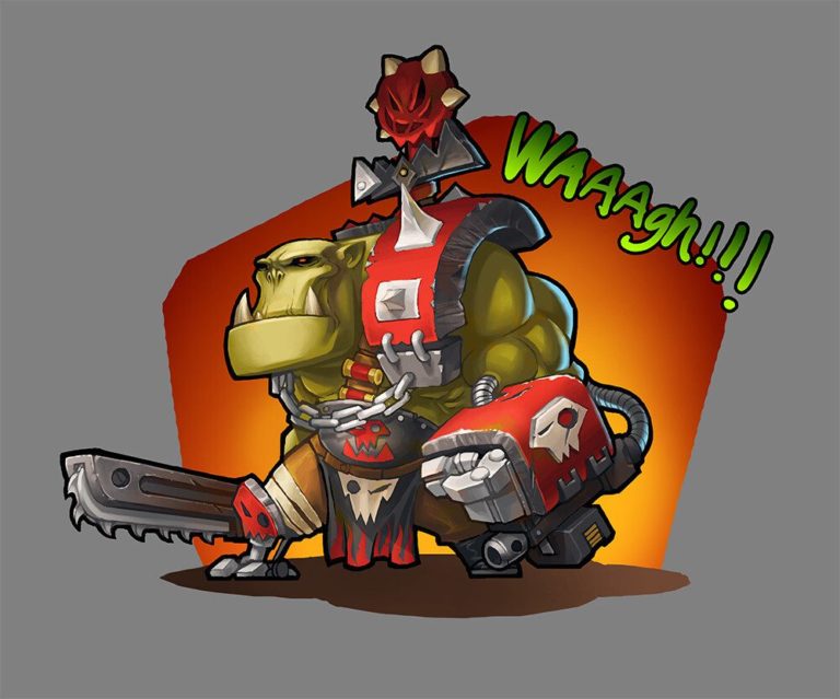 Evil Sunz Warboss by Ao Zhipeng Evil Sunz Warboss by Ao Zhipeng