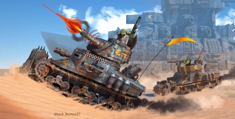 Gearguts Mekshop: Orks on the Move by Daniel K 