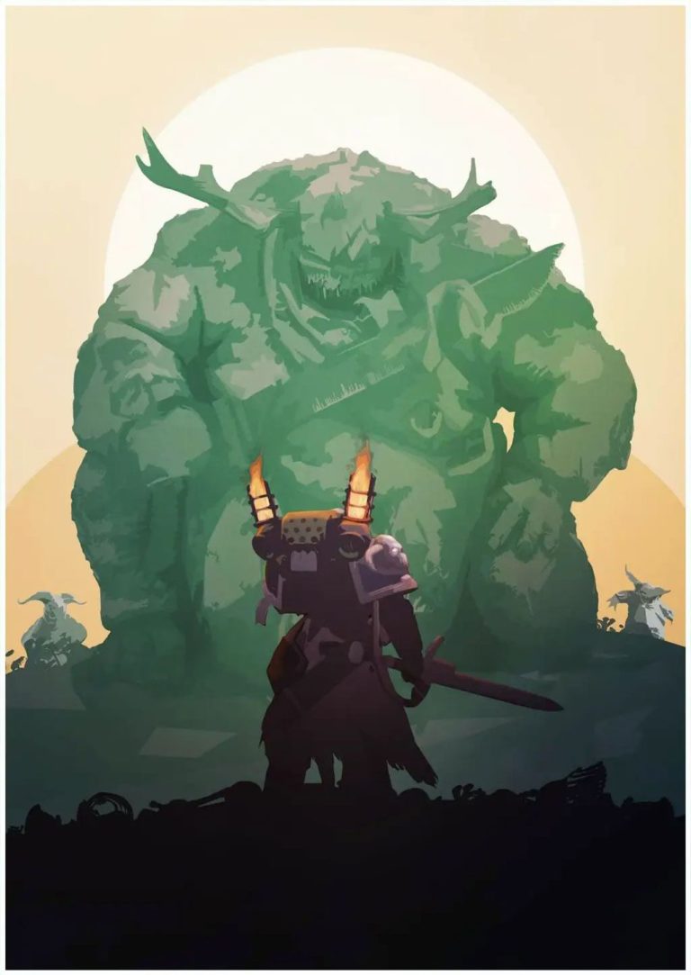 Facing the Great Unclean One by Luka G. Fischer 