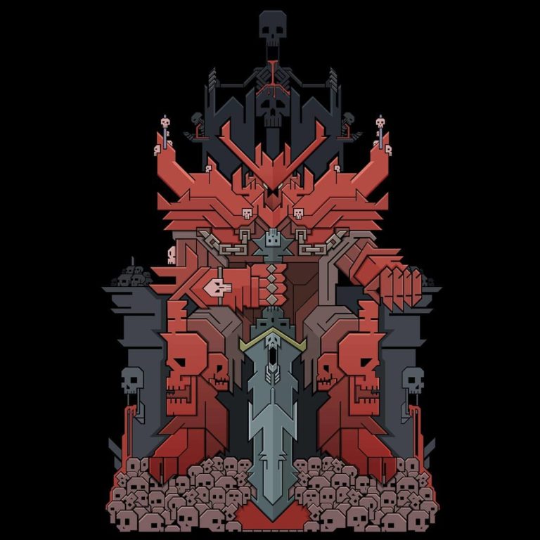 Khorne Chaos God by Luka G. Fischer 