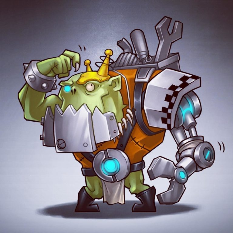 Ork Mekboy by Ao Zhipeng 