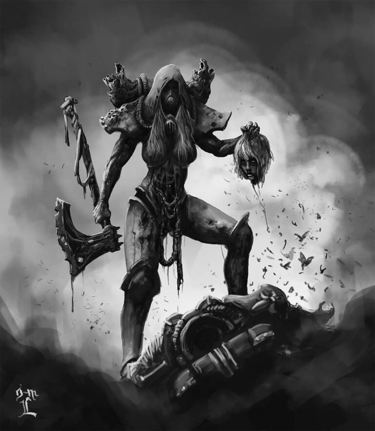 Nurgle Fallen Sister by Olli-Markus Latvala 