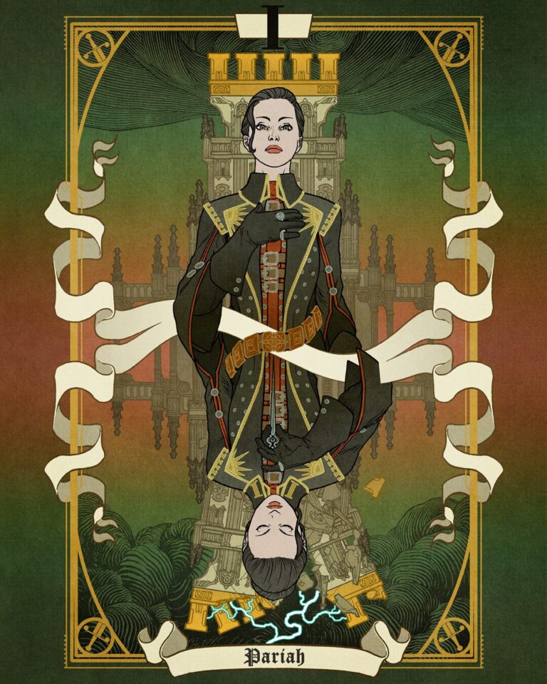 Pariah Limited Edition Cover by Tazio Bettin 