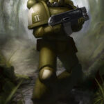 Raptor Space Marine by Conor Burke
