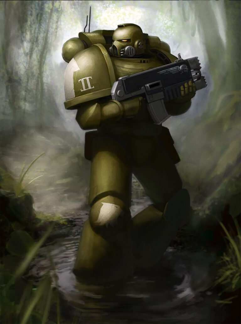 Raptor Space Marine by Conor Burke
