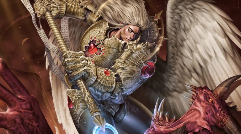 Sanguinius, The Great Angel by Hinchel Or 