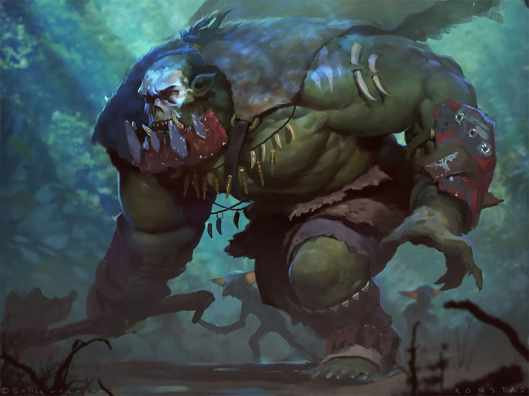 Savage Ork by Alex Konstad 