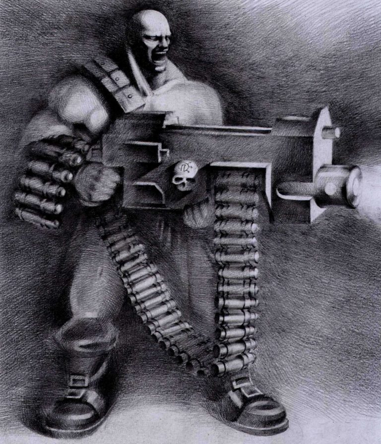 Sergeant Harker by Dmitry "Ork" 