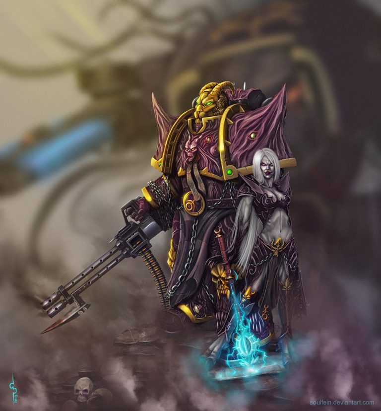 Slaanesh’s Chosen by Daniele Capitani 