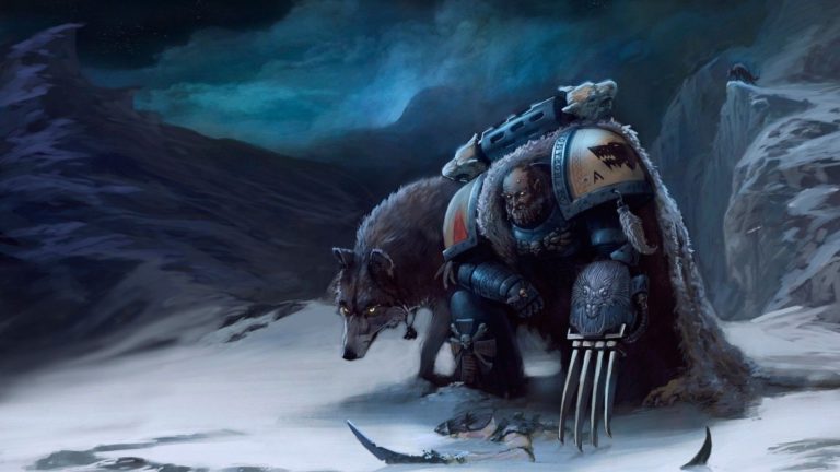 Space Wolf by Denis Petrov 