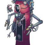 Tech-Priest by Dan Boultwood (bazazatron | mr_blue_ruin | danboultwoodesq)