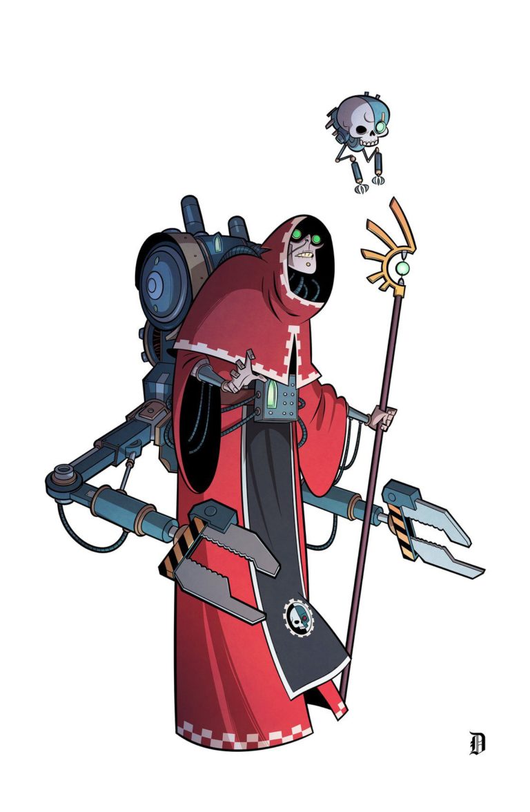 Tech-Priest by Dan Boultwood 