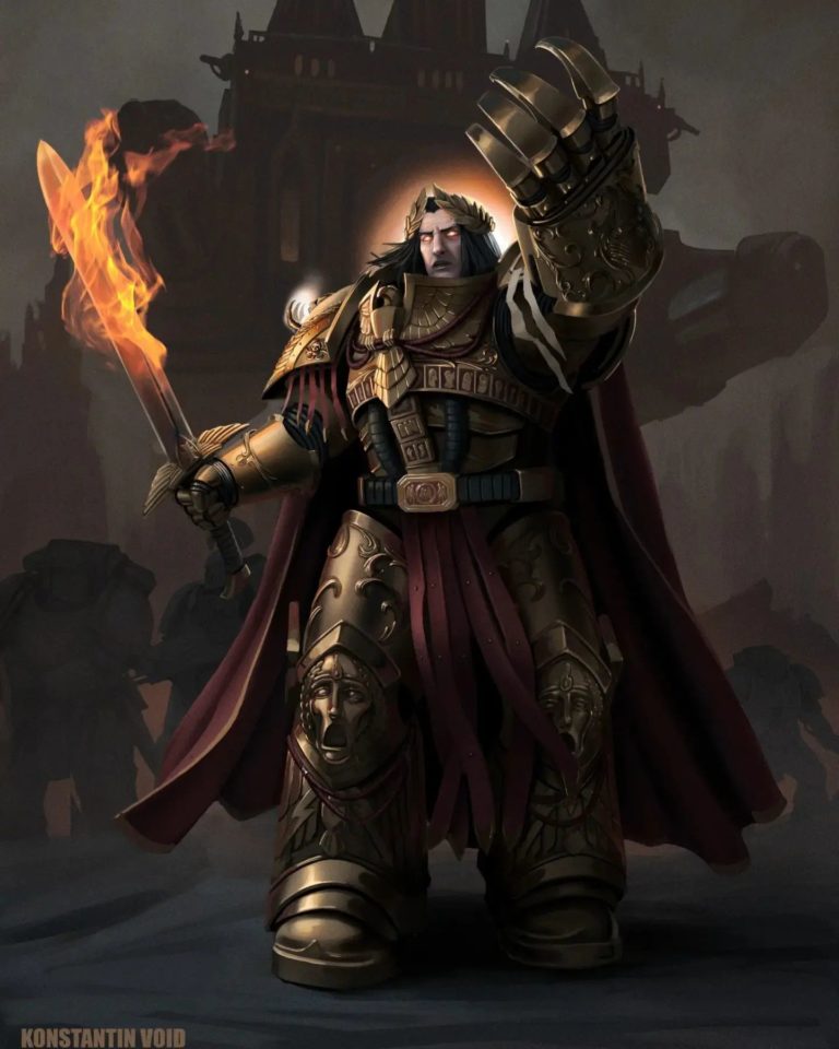 The Emperor Of Mankind by Konstantin Void 