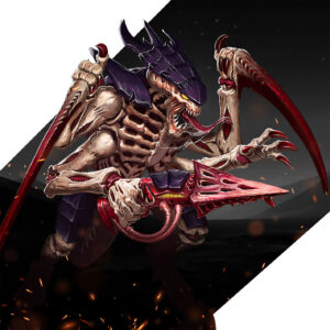 Tyranid Warrior by Beniamino Bradi