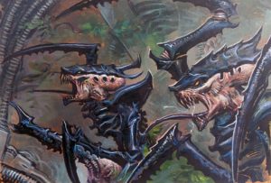 Tyranid Warriors by Adrian Smith