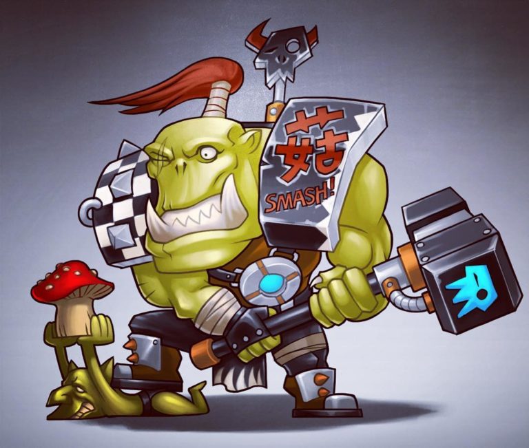 Warboss Hates Mushrooms by Ao Zhipeng 