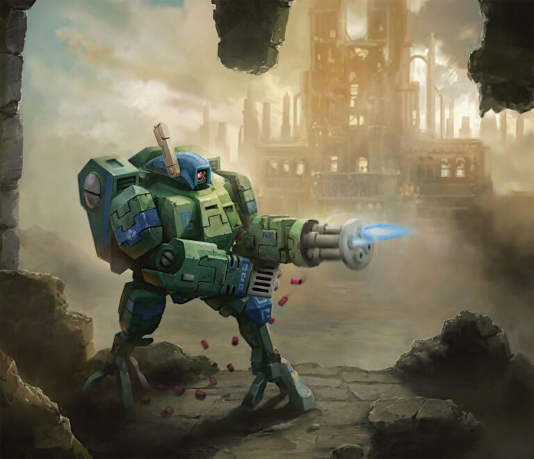 XV8 Crisis Battlesuit by Andrius Anezin