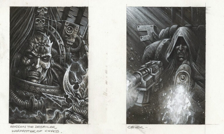 Abaddon & Cypher by Des Hanley 