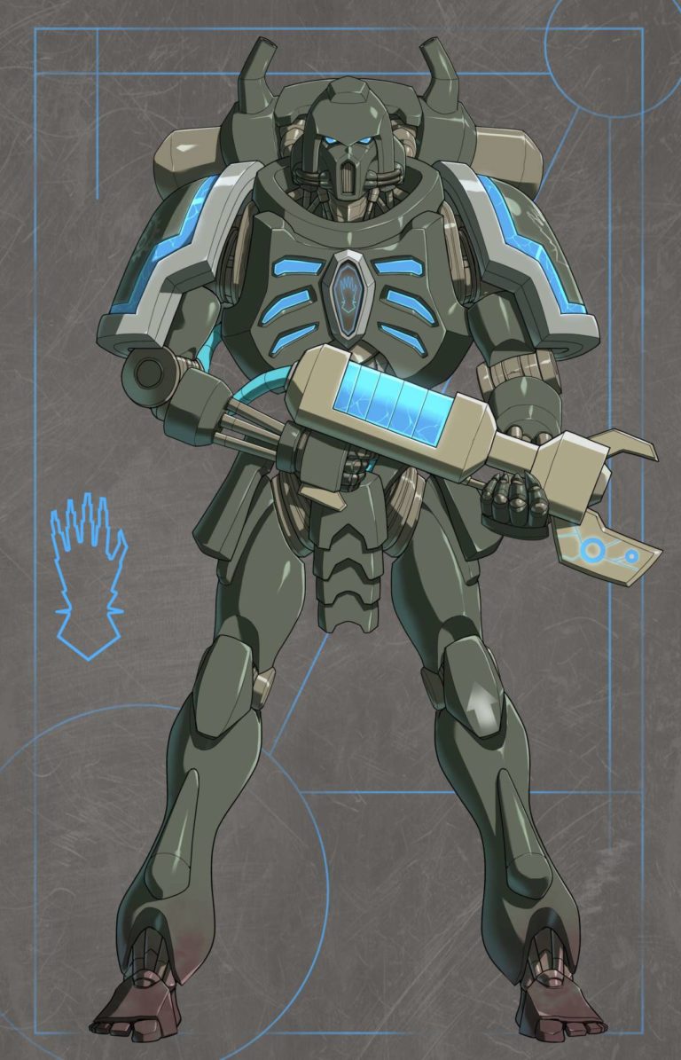 Iron Hands Marine by ko-catcrow 
