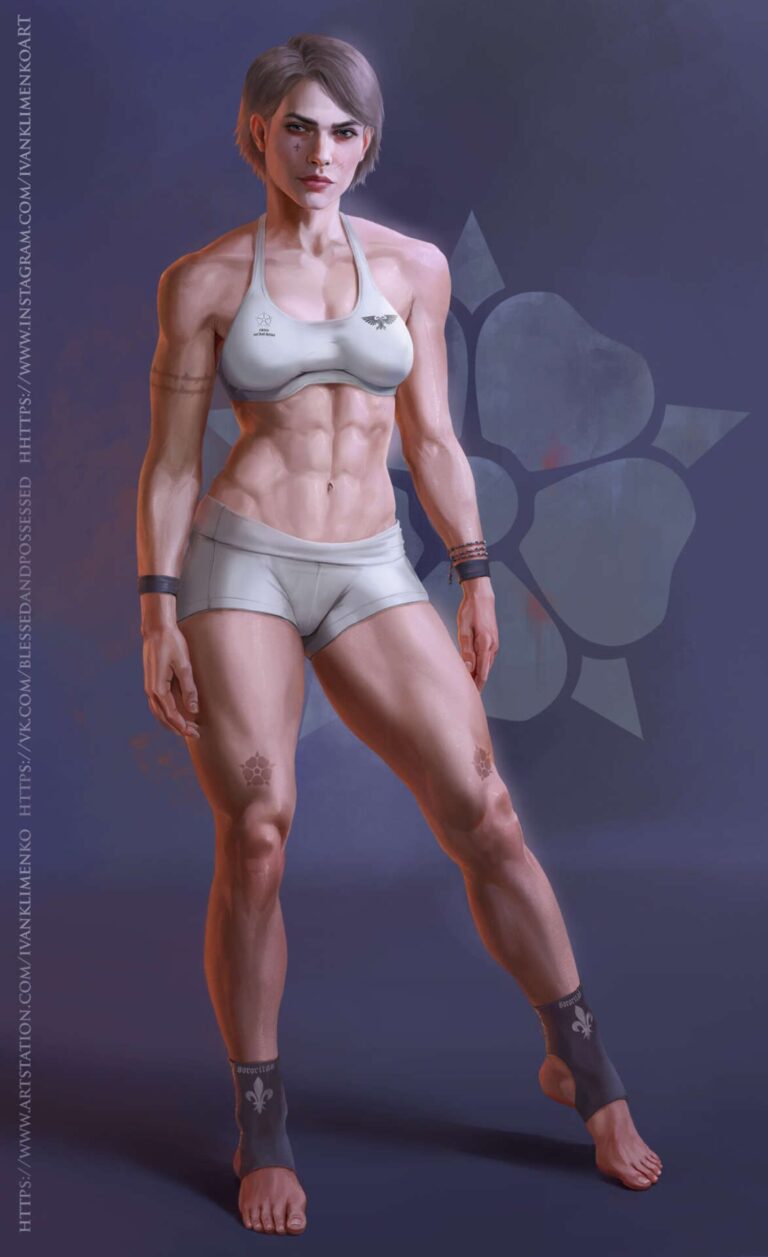 Sororitas Workout by Ivan Klimenko 