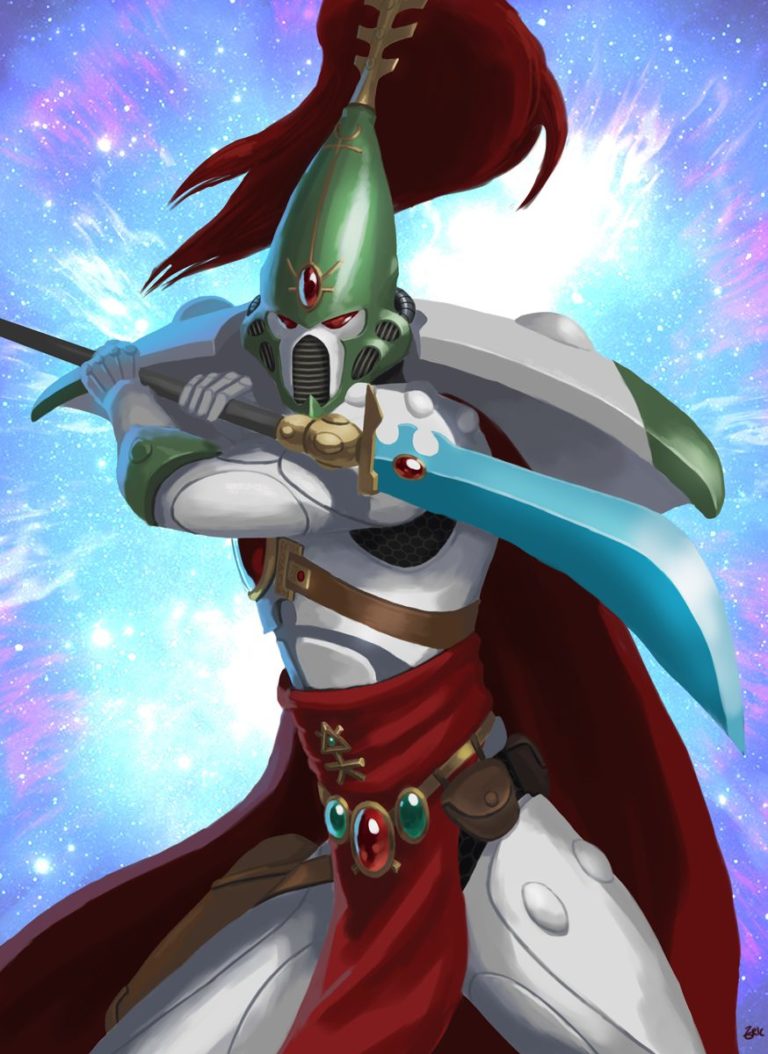Aeldari Autarch Yrion Saelindior by Tan Eric Aeldari Autarch Yrion Saelindior by Tan Eric