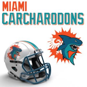 Miami Carcharodons 40K NFL Logo