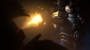 Black Legion vs Eldar by Atomhawk