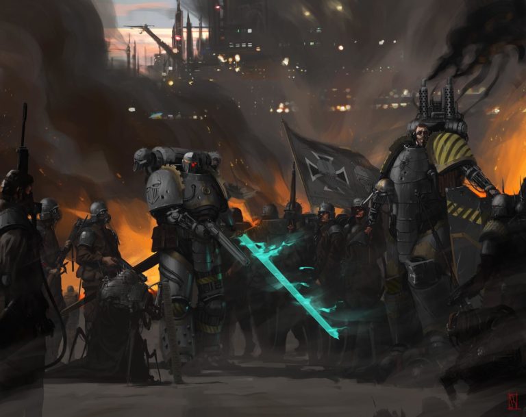 Iron Warriors by Simon Beun 